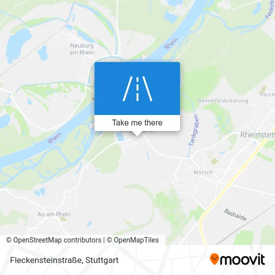 Карта Fleckensteinstraße