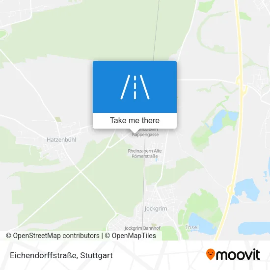 Карта Eichendorffstraße