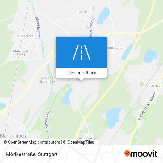 Карта Mörikestraße