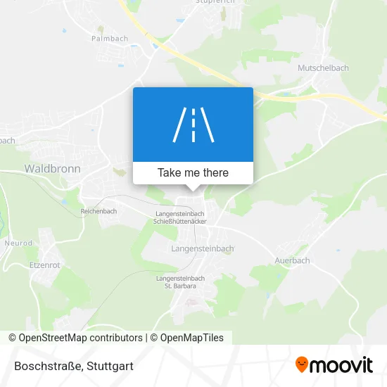 Карта Boschstraße