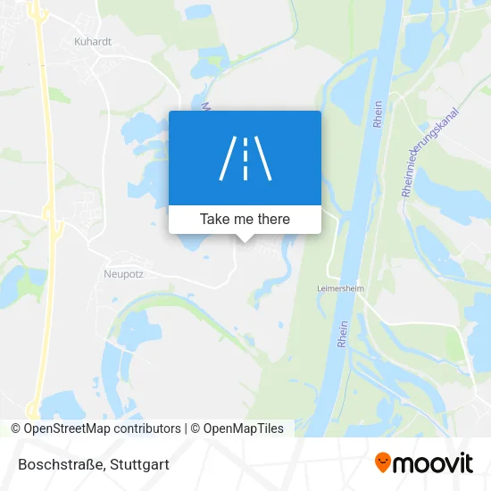 Карта Boschstraße