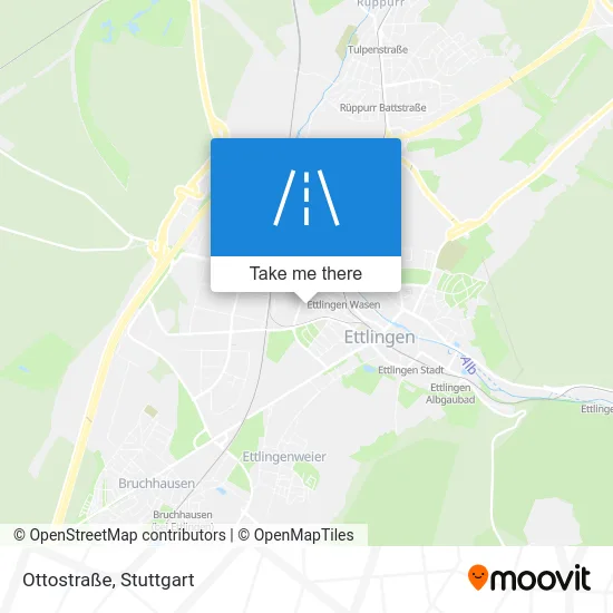 Карта Ottostraße