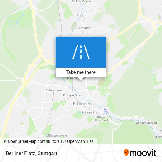 Карта Berliner Platz