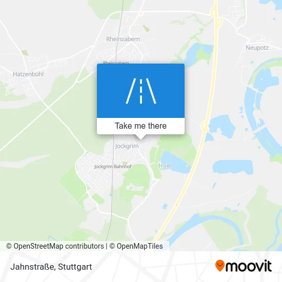 Карта Jahnstraße