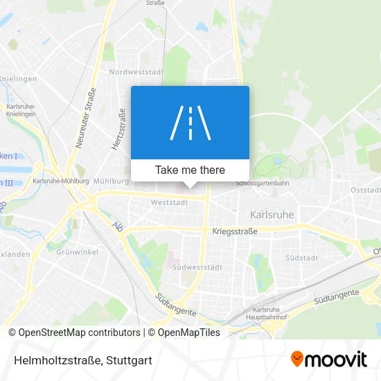 Карта Helmholtzstraße