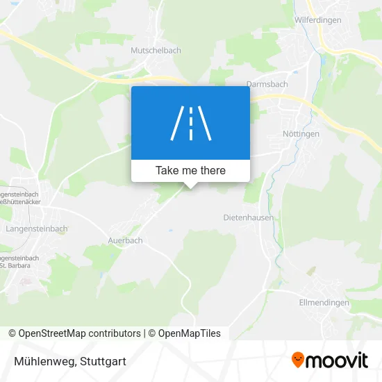 Карта Mühlenweg