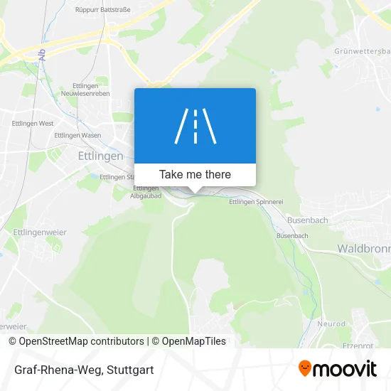 Карта Graf-Rhena-Weg