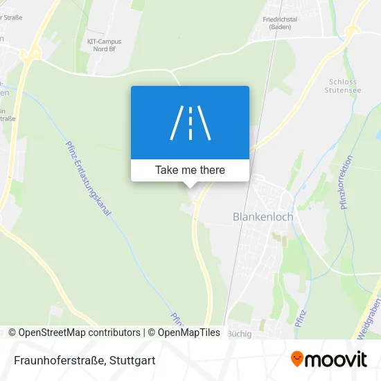 Карта Fraunhoferstraße