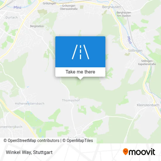 Winkelweg map