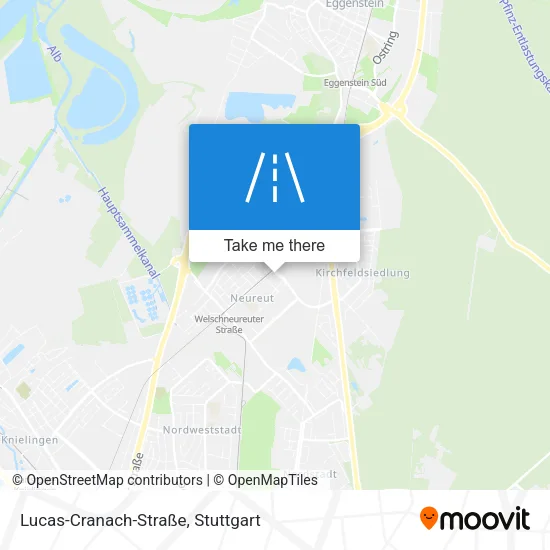 Карта Lucas-Cranach-Straße