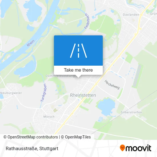Карта Rathausstraße