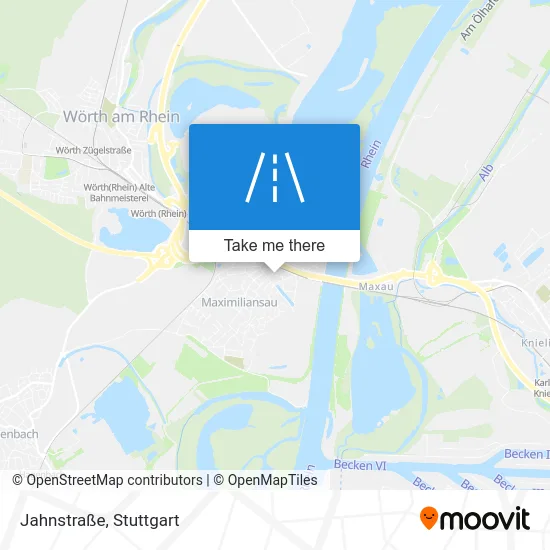 Карта Jahnstraße
