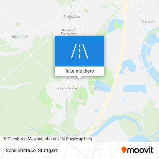 Карта Schillerstraße