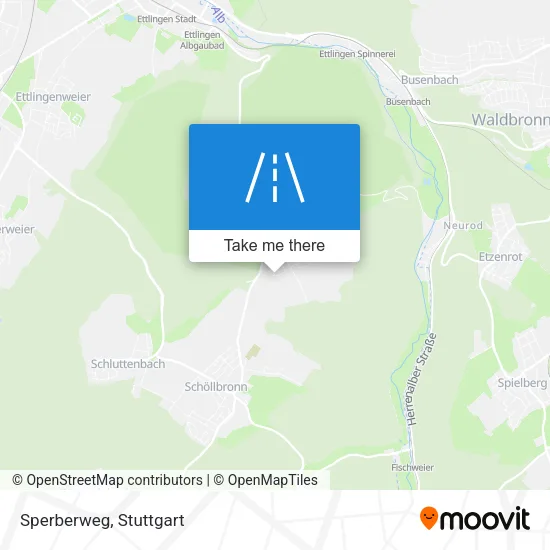 Карта Sperberweg