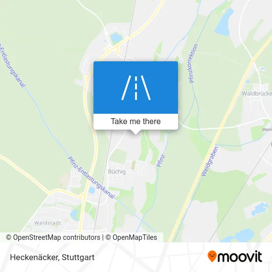 Карта Heckenäcker