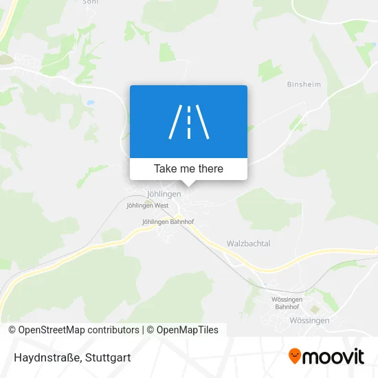 Карта Haydnstraße