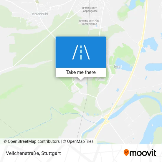 Карта Veilchenstraße