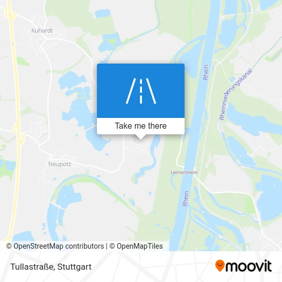 Карта Tullastraße