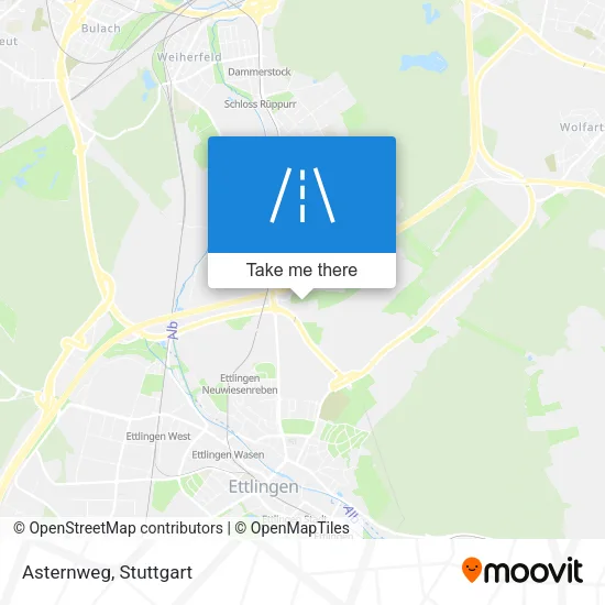 Карта Asternweg