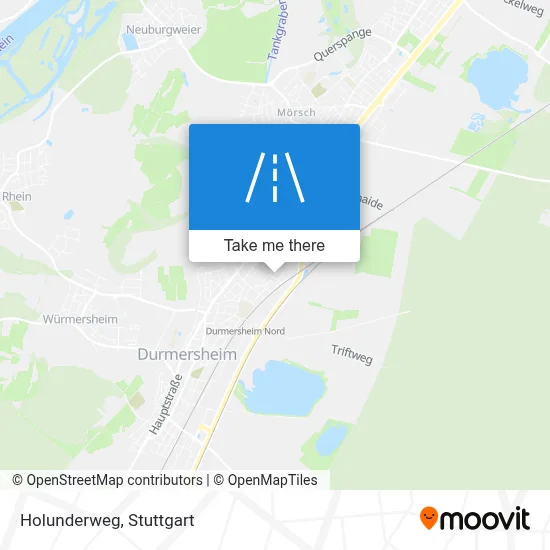 Holunderweg map