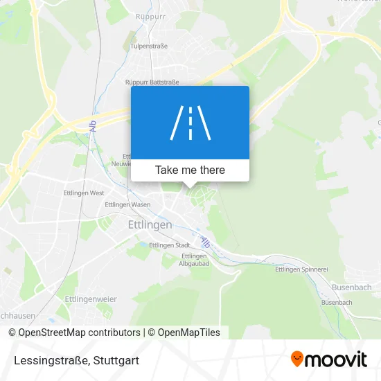 Карта Lessingstraße