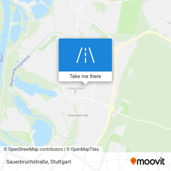 Карта Sauerbruchstraße