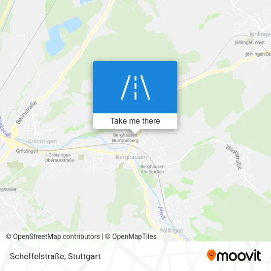 Карта Scheffelstraße
