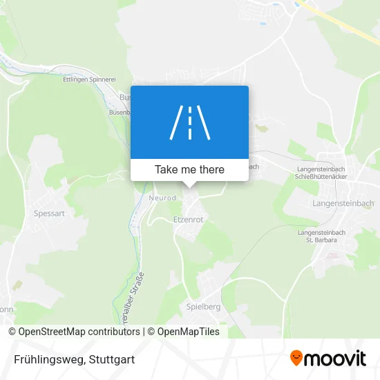 Карта Frühlingsweg