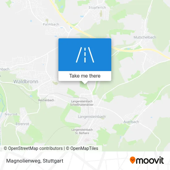 Карта Magnolienweg