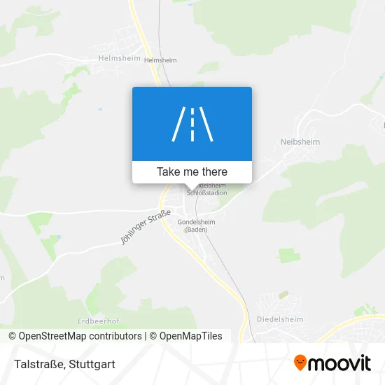 Карта Talstraße