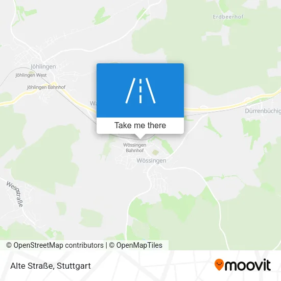 Карта Alte Straße