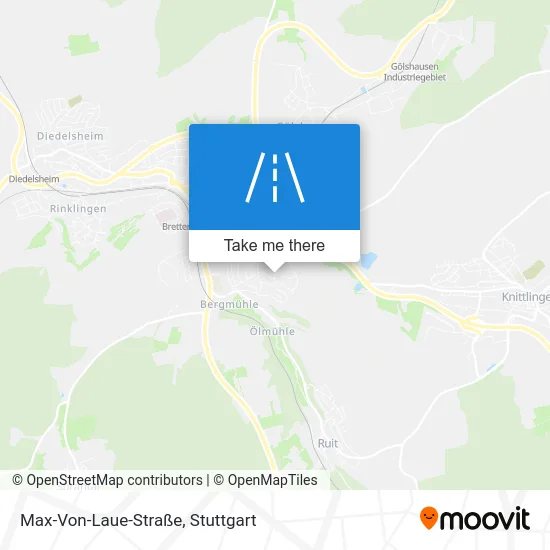 Карта Max-Von-Laue-Straße