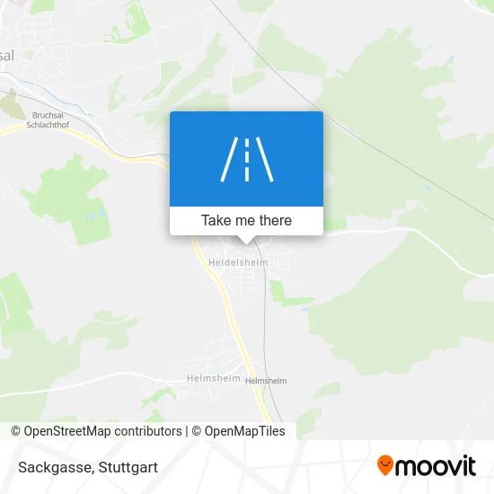 Карта Sackgasse