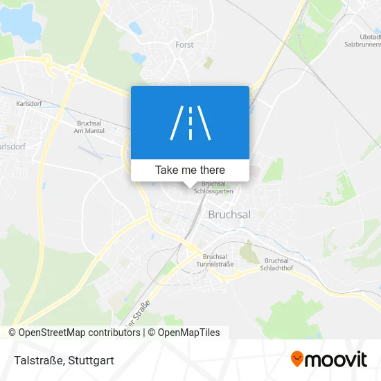 Карта Talstraße