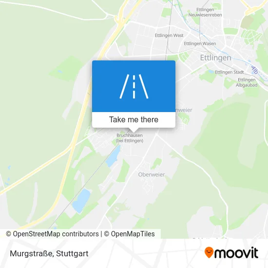 Карта Murgstraße