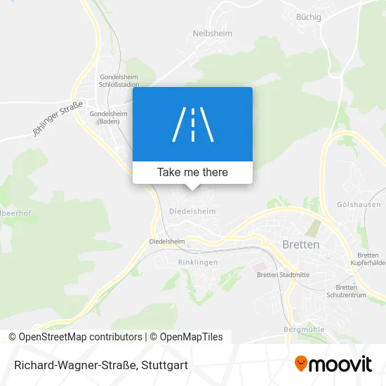 Карта Richard-Wagner-Straße