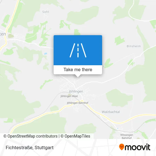 Карта Fichtestraße