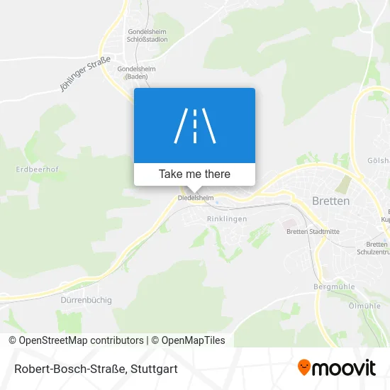 Карта Robert-Bosch-Straße