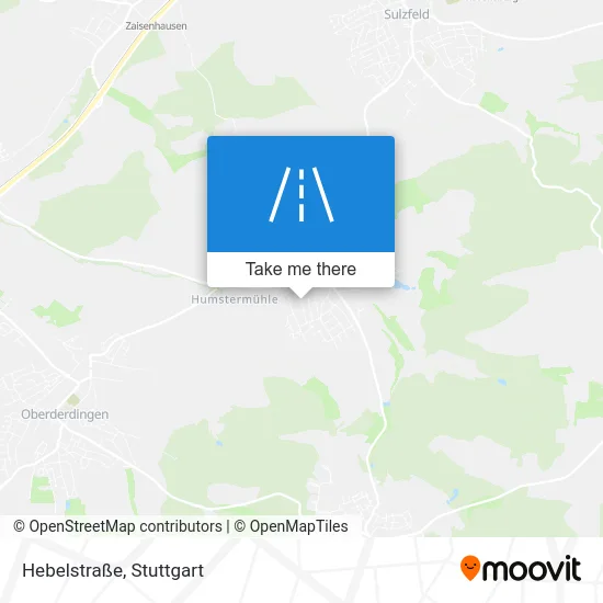 Карта Hebelstraße