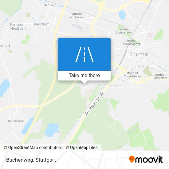 Buchenweg map