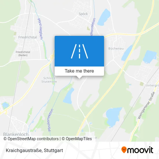 Карта Kraichgaustraße