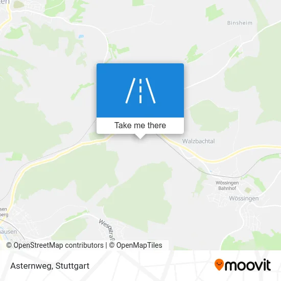 Карта Asternweg