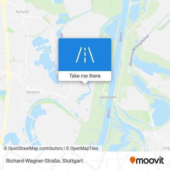 Карта Richard-Wagner-Straße