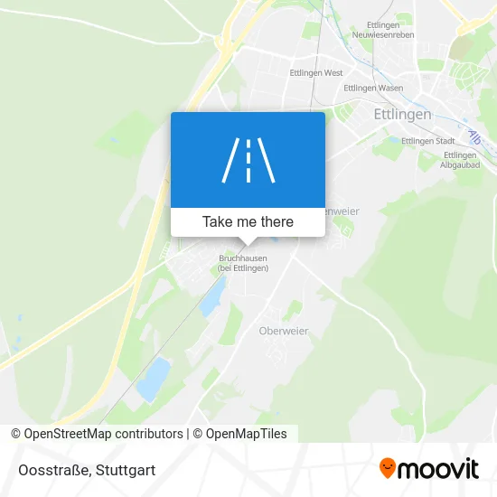 Карта Oosstraße