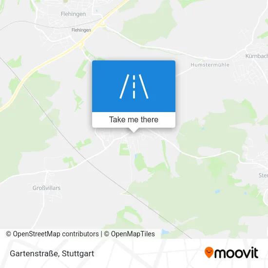 Карта Gartenstraße