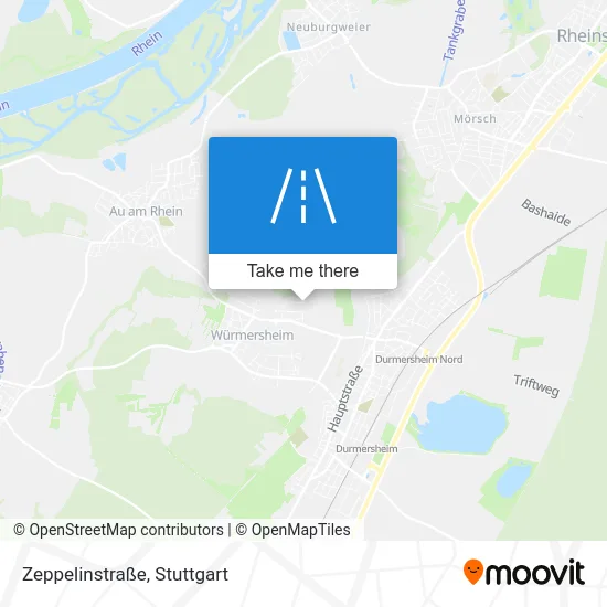 Карта Zeppelinstraße