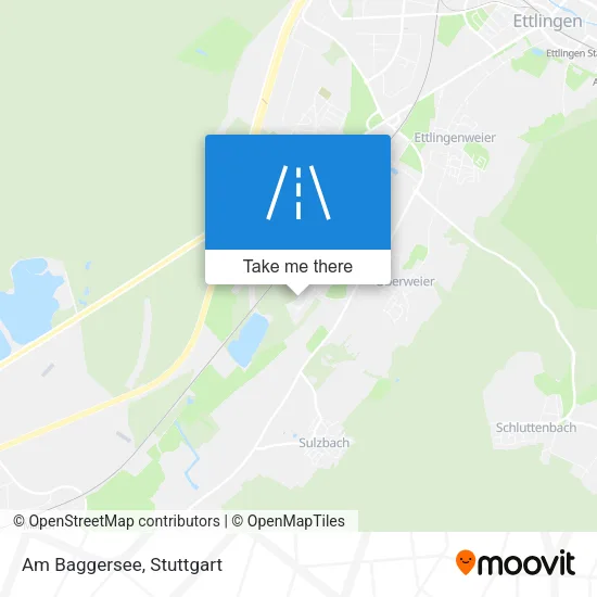Карта Am Baggersee