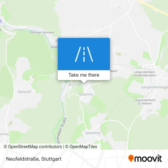 Карта Neufeldstraße