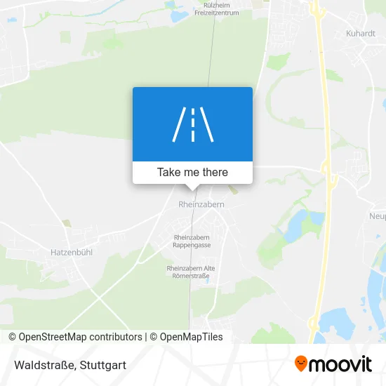 Карта Waldstraße