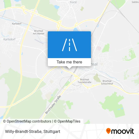Карта Willy-Brandt-Straße